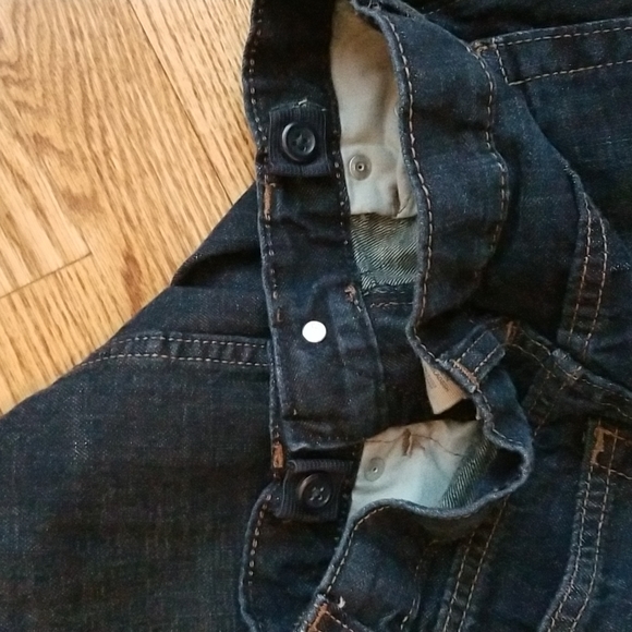 (10) GAP Youth Dark Wash 100% Cotton Denim Bootcut Jeans Contemporary - Picture 5 of 7